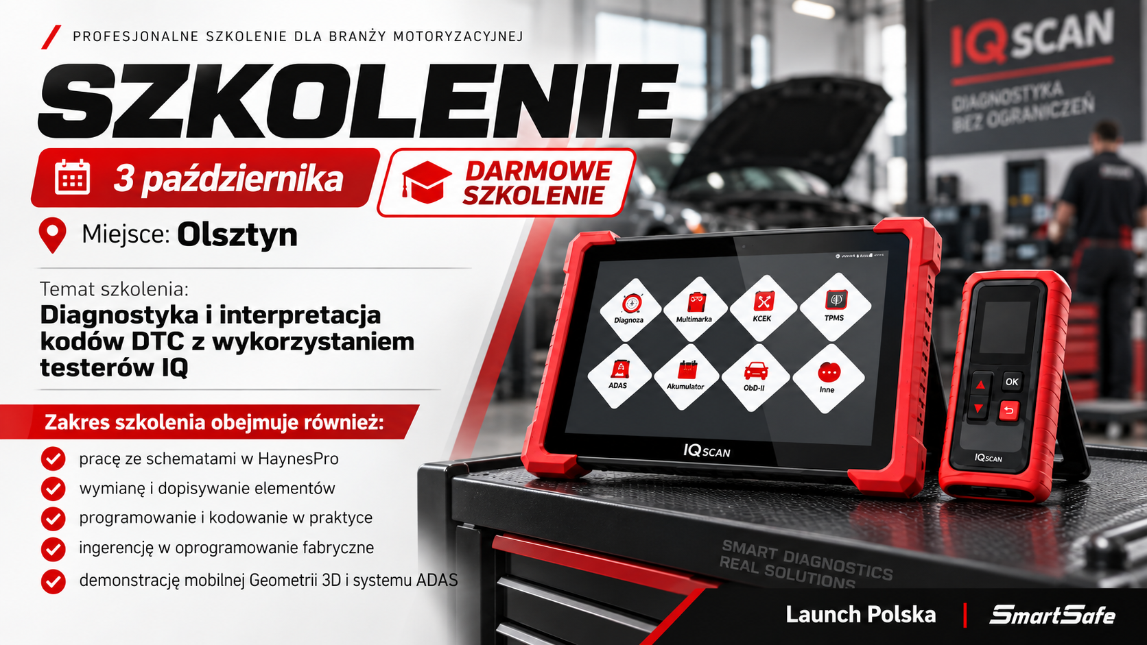 Darmowe szkolenie Launch Polska w Olsztynie – 3 października 2026